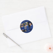 Sticker Rond Modern Graduation Photo Envelope Seal (Enveloppe)