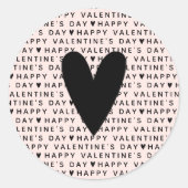Sticker Rond Modern Happy Valentines Day (Devant)