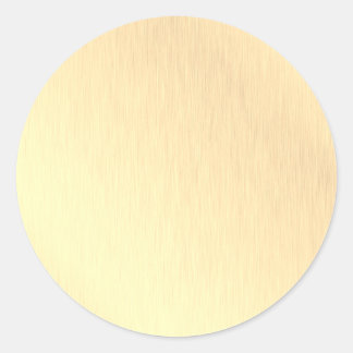 Sticker Rond Moderne Élégant Brillant Faux Or Glamour Vierge