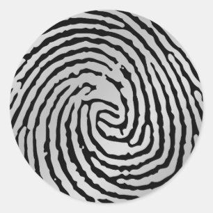 Sticker Rond Moderne Et Contemporain