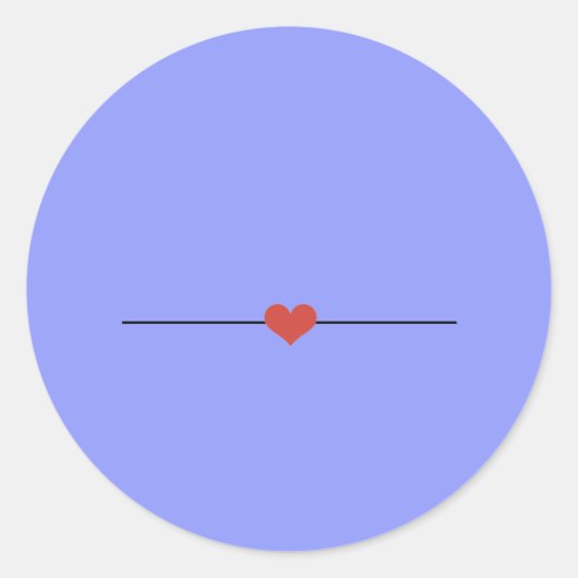 Sticker Rond Moderne, faites votre propre (Devant)