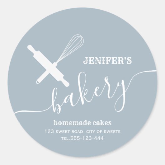 Sticker Rond Moderne simple rouleau professionnel whisky (Devant)