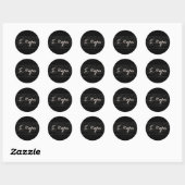 Sticker Rond Moi, magus (Feuille)