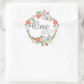 Sticker Rond Mois de l'album de scrapbooking pour bébé (Sac)