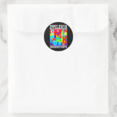 Sticker Rond Mois de sensibilisation 6 (Sac)