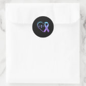 Sticker Rond Mois de sensibilisation à la prévention du suicide (Sac)