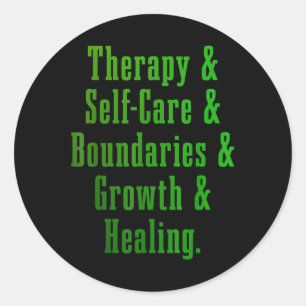 Sticker Rond Mois De Sensibilisation À La Santé Mentale S Psych