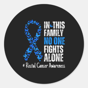 Sticker Rond Mois de sensibilisation au cancer rectal Beurre à