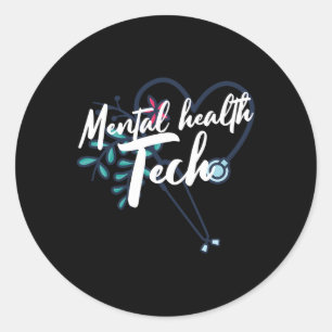 Sticker Rond Mois de sensibilisation au suicide en santé mental