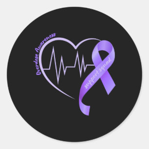 Sticker Rond Mois de sensibilisation au surdosage chez les homm