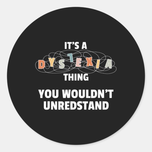 Sticker Rond Mois de sensibilisation Super Rétro (Devant)