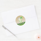 Sticker Rond Mojito (Enveloppe)
