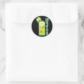 Sticker Rond Mojito (Sac)