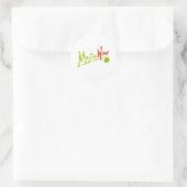Sticker Rond Mojito Now (Sac)