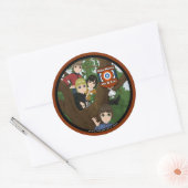 Sticker Rond Mojo Marvis & Les 4 As (Enveloppe)