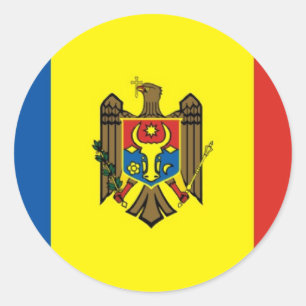 Sticker Rond Moldavie