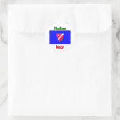 Sticker Rond Molise Italie (Sac)
