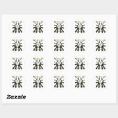 Sticker Rond Molon Labe (Feuille)