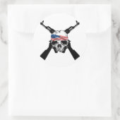 Sticker Rond Molon Labe Baby (Sac)
