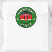 Sticker Rond Mombasa Kenya (Sac)