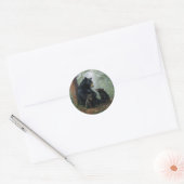 Sticker Rond Momma Bear (Enveloppe)