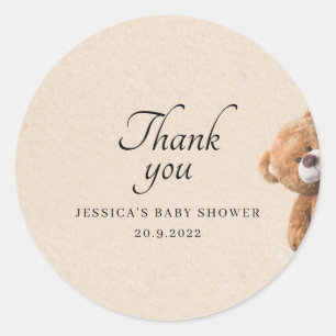 Sticker Rond Mommy To Bee Baby shower Classic Round Stick