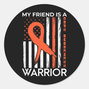 Sticker Rond Mon Ami Est Un Mois De Sensibilisation Aux Crps De