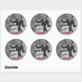 STICKER ROND MON AUTRE MACHINE EST UN BERNI (Feuille)