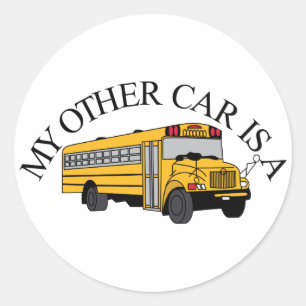 Sticker Rond Mon autre voiture
