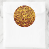 Sticker Rond Mon calendrier maya (Stickers ronds) (Sac)