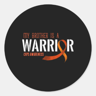 Sticker Rond Mon Frère Est Un Mois De Sensibilisation Aux Crps