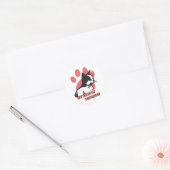 Sticker Rond Mon genre de soleil (Enveloppe)