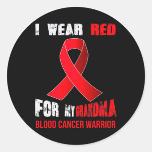 STICKER ROND MON GRAND-MON GARDIEN DU CANCER DU SANG
