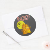 Sticker Rond Mon Halloween (Enveloppe)