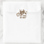 Sticker Rond mon jeu de règles (Sac)