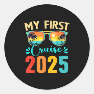 Sticker Rond Mon premier Escadron de croisière 2025 - Matchin d
