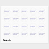 Sticker Rond Mon thérapeute dit : (Feuille)