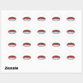 Sticker Rond Monaco (Feuille)