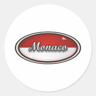 Sticker Rond Monaco