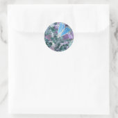 Sticker Rond Monarque Butterflies (Sac)
