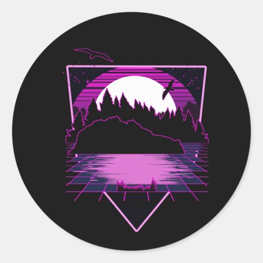 Sticker Rond Monde alternatif (Devant)