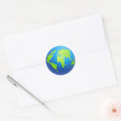 Sticker Rond Mondial (Enveloppe)