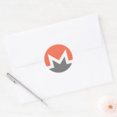 Sticker Rond Monero (xmr) (Enveloppe)