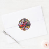 Sticker Rond Monet - Fleurs et Fruits (Enveloppe)