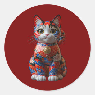 Sticker Rond Money chat