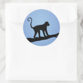 Sticker Rond Monkey (Sac)
