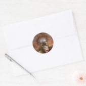 Sticker Rond Monkey business 1 (Enveloppe)