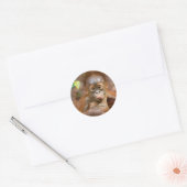 Sticker Rond Monkey business 3 (Enveloppe)