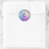 Sticker Rond monogramm (Sac)