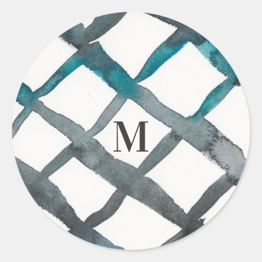 Sticker Rond Monogramme | La Mer VI (Devant)